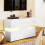 LED Light Sideboard - High Gloss White 4