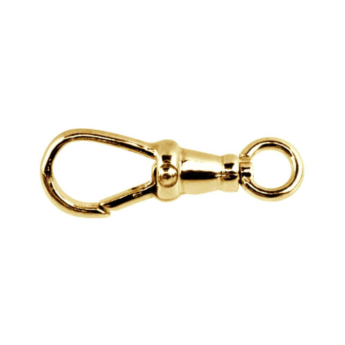 (23mm Open Ring) Bronze Albert Swivel Clasp Catches