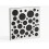 (White glossy Plastic) 2 Pack - Sound Absorption-Diffuse Acoustic Panel "P16" | 50x50x5cm | Absorption - Diffusion - Reflection 2