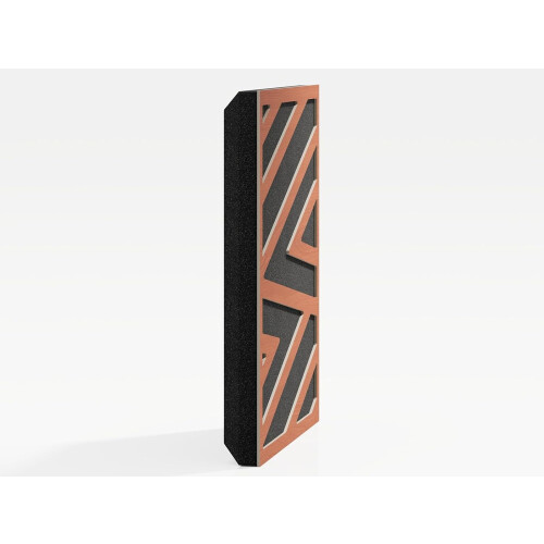 (Cherry) 2 Pack - Sound Absorption-Diffuse Acoustic Panel "P11" | 50x50x5cm | Absorption - Diffusion - Reflection 2