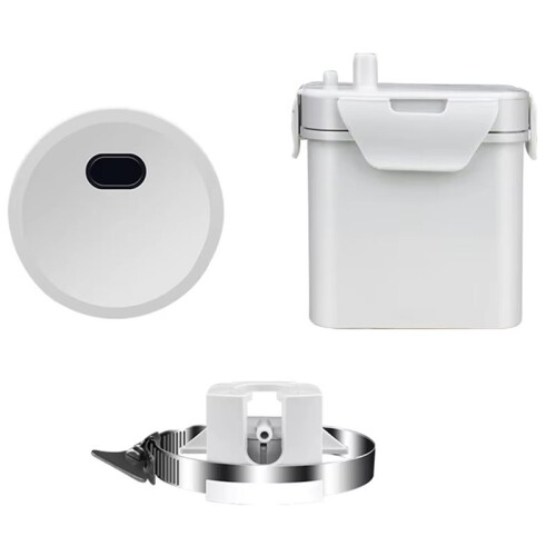 Touchless WC Auto Flush Adjust Toilets Sensor Flushers Set Auto Toilets Flushing Sensor Wireless Transmitter for Toilets