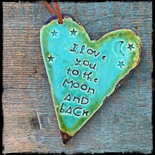 Ornamento de Amizade-Soul Sister, Ornamento de Melhor Amigo Feito à MãO, Formato C Personalizado