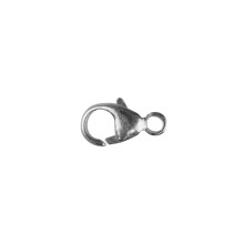 (8mm Length) 925 Sterling Silver Oval Lobster Trigger Clasp, 8mm 9mm 11mm 13mm, Necklace & Bracelet Jewellery Making Finding