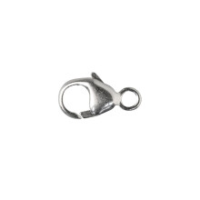 (9mm Length) 925 Sterling Silver Oval Lobster Trigger Clasp, 8mm 9mm 11mm 13mm, Necklace & Bracelet Jewellery Making Finding