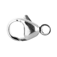 (11mm Length) 925 Sterling Silver Oval Lobster Trigger Clasp, 8mm 9mm 11mm 13mm, Necklace & Bracelet Jewellery Making Finding