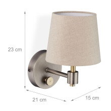 Vintage wandlamp