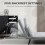 4-in-1 Velvet-Feel Double Sofa Bed, with Pillows - Light Grey 7