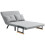 4-in-1 Velvet-Feel Double Sofa Bed, with Pillows - Light Grey 2