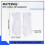 Pair Protective Anti-Slip White Cotton Work Driving Gloves 4