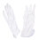 Pair Protective Anti-Slip White Cotton Work Driving Gloves 7