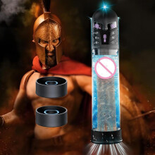 (Comes standard with 2 circles) Electric Male Masturbator Vacuum Suction Training Device with Vibration, Male Spa Rechargeable Exercise Massager