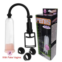 (Small cup pull rod naked goods) Male Penis Pump Erection Enhancer Training Device Vacuum Enlarger Extender for Men Adult Sex Toys
