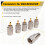 5 pcs UHF PL259 Plug Solder Connector for RG8 5