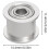2pcs for  A1  X/Y-Axis Smooth and Durable Idler Pulley for 3D Printer Timing Belt Replaceable Idler Pulley 7