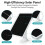 Solar Panel Charger for  Camera,for  Stick  Cam Battery,for  Spotlight /Pro Battery,6W Fast Charging 3