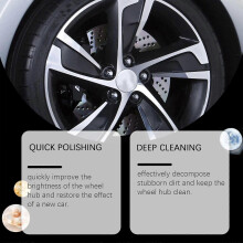 Limited time!!Homonth Car Wheel Care Paste Rust Removal, Cleaning, Polishing, And Brightening Wheel Maintenance Paste
