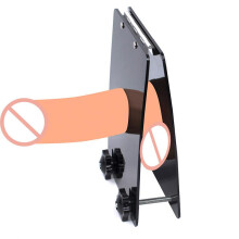 (Transparent) Adult Male Scrotal Restraint Ring Acrylic Cock Ring Clamp Weight Hanger Sex Toy