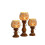 (3Ser) Halloween Pumpkin LED Candle Light Flickering Flame Aromatherapy Decor Lamp Orange for Indoor Table 5