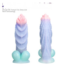 (L) Alien Shape Bee Butt Plug Extra Large Dildo Liquid Silicone Adult Sex Toy for Women