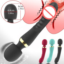 (White box) Dual Head Vibrator for Women G Spot Clitoral Massager Waterproof Electric Adult Sex Toys
