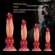 (Flesh color L) J93 Cerberus Monster Dildo Realistic Extra Large Dog Penis Adult Sex Toy for Women Big Size Fantasy