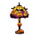 (E style table lamp) Halloween Decor LED Light Up Ghost Bat Pumpkin Lamp Resin Craft Creative Home Table Decor 5