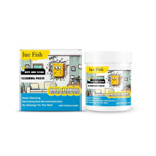 Limited time!!Jue Fish Wall Graffiti Cleaning Paste Multi-Purpose Cleaning Paste for Removing Wall Stains, Ink, Graffiti, And Advertisements
