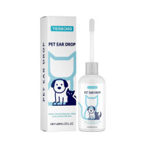 Yegbong Pet Ear Drops, Suitable for Cats And Dogs, Are Gentle Care And Nourishing Ear Drops for Cleaning Dirt In The Ear Canal