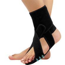 Foot Drop Brace for Walking, Plantar Fasciitis Night Splint Ankle Foot Orthosis, Drop Foot Brace W/ Arch Left