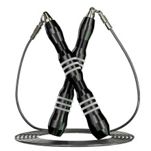 Jump Rope Metal Non-Slip Handles, Steel Wire Rope - Knot-Free Fitness Essential