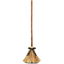 Moving Witches Broom for Halloween, Floating Animated Broomstick with Motion Effect for Spooky Decor & Party Display