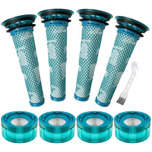 Compatible with V10 Konical/ V10 Optic+Auto Empty Dok /V10 Konical+ Auto-Empty Dok Vacuum:4 Post-Filters,4 Pre-Filters,1 Brush