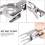 1Pcs Laboratory Spherical Joint Clamp Stainless Steel  Socket O  Connector Clip Laboratory Tool Anti Rust 4