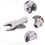 1Pcs Laboratory Spherical Joint Clamp Stainless Steel  Socket O  Connector Clip Laboratory Tool Anti Rust 5
