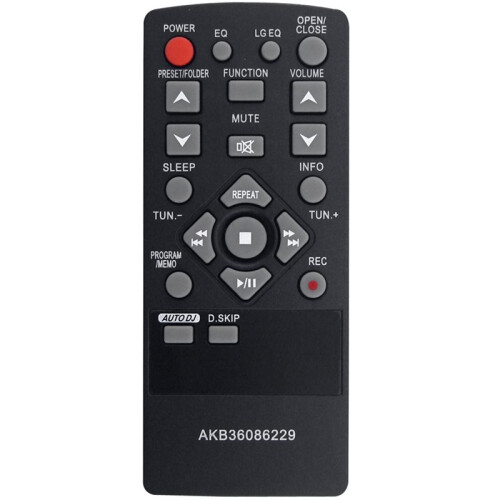 Replace AKB36086229 Remote Control for  Sound System AKB36086229 Remote