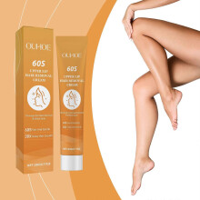 Limited time!!Ouhoe Body And Face Hair Removal Cream Gently Removes Hair From The Face And Body, Making The Skin Smooth And Delicate, And Softening Ha