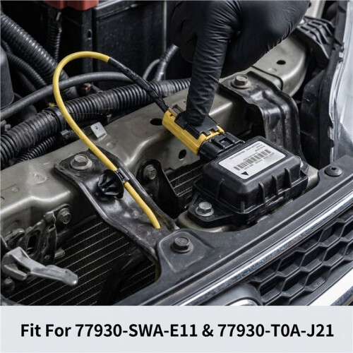 Plugue Do Conector Do Sensor de Colisão Compatível com 77930-SWA-E11 77930-T0A-J21 para  CR-V 2007-2016 Elysion RR7 2012-2016 1