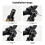 28.6mm Bicycle Headset Spacer Kit Front Fork Washer Top Cap Star Nut Screw Replacement Accessories 5