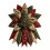 Festive Quilted Christmas Door Hanging DIY Sewing Kit for Beginners, Large Patchwork Fabric  Set 1