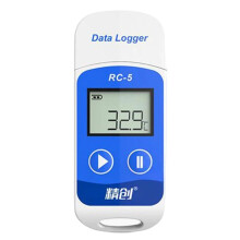 Elitech RC-5+ USB Data Logger Recorder, Reusable Temperature Logger for Refrigeration Cold Chain Transport & Labs A
