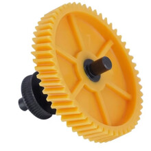 Para Bambu X1 P1 Serie Mejorada Conjunto de Engranajes Helicoidales de Acero Endurecido con Recubrimiento DLC y Baño de Níquel para Impresora 3D