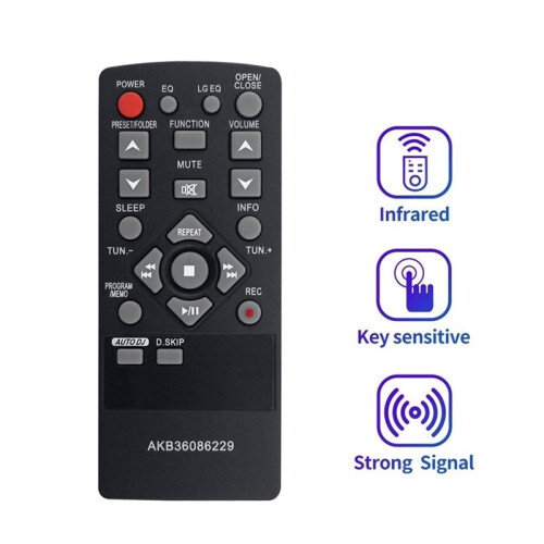 Replace AKB36086229 Remote Control for  Sound System AKB36086229 Remote 2