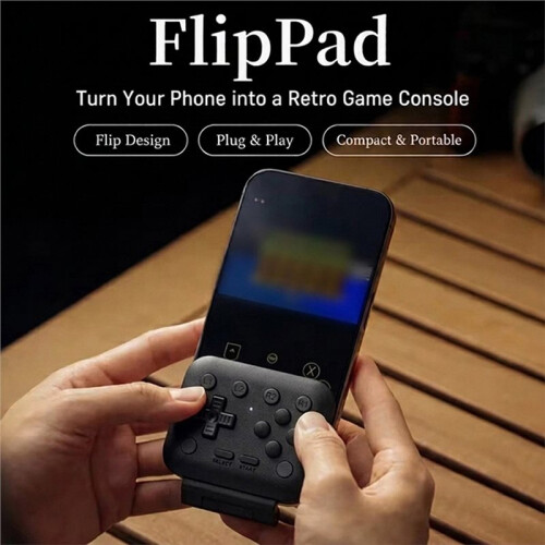 8BitDo FlipPad USB-C Flip-Style Mobiele Gamecontroller voor  en voor Android, Verticale Mobiele Gamepad met Ergonomisch Ontwerp 2