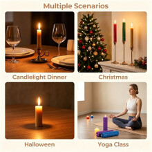 12 Colors Beeswax Sheets for Rolling Candle 8" X 8" DIY Beeswax Candle Making Kit Candle Rolling Beginner Set