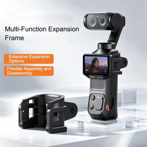 Multi-Function Expansion Frame for   Ultra,Quick Release Dual Cold Shoe Mount Windproof Foam  11g 1