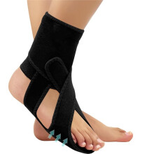-Fußheberorthese zum Gehen, Plantarfasziitis-Nachtschiene, Knöchel-Fuß-Orthese, Fußheberorthese mit Fußgewölbestütze Rechts