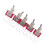 5Pcs for Salecom T80-T 3Pin SPDT Right Angled PCB Mount  Toggle  5A/125VAC 2