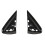 Painel Triangular para Espelho Retrovisor Lateral, com Acabamento Triangular, Código 9025EQ 9025EP, para  C4 2004-2010 1