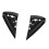 Car Water Trough Triangular Panel Side View Mirror Triangle Garnish Panel 9025EQ 9025EP for  C4 2004-2010 3