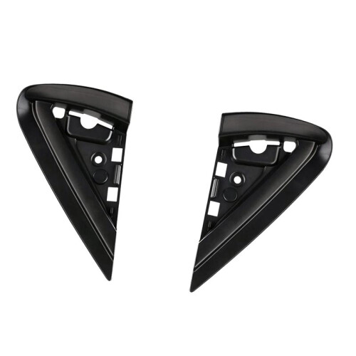 Car Water Trough Triangular Panel Side View Mirror Triangle Garnish Panel 9025EQ 9025EP for  C4 2004-2010 2